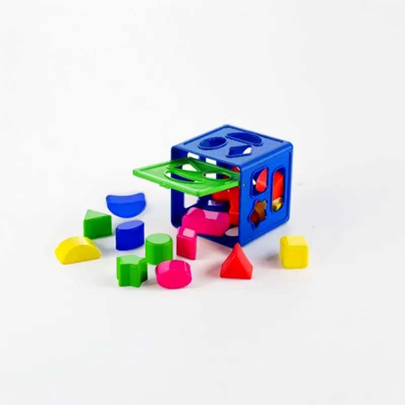 Kids Shape Sorting Cube Toy | Educational Color & Shape Matching Puzzle Box for Toddlers