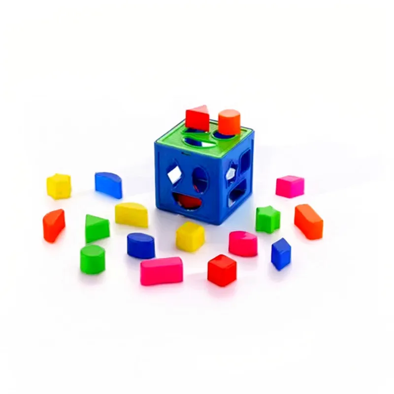 Kids Shape Sorting Cube Toy | Educational Color & Shape Matching Puzzle Box for Toddlers