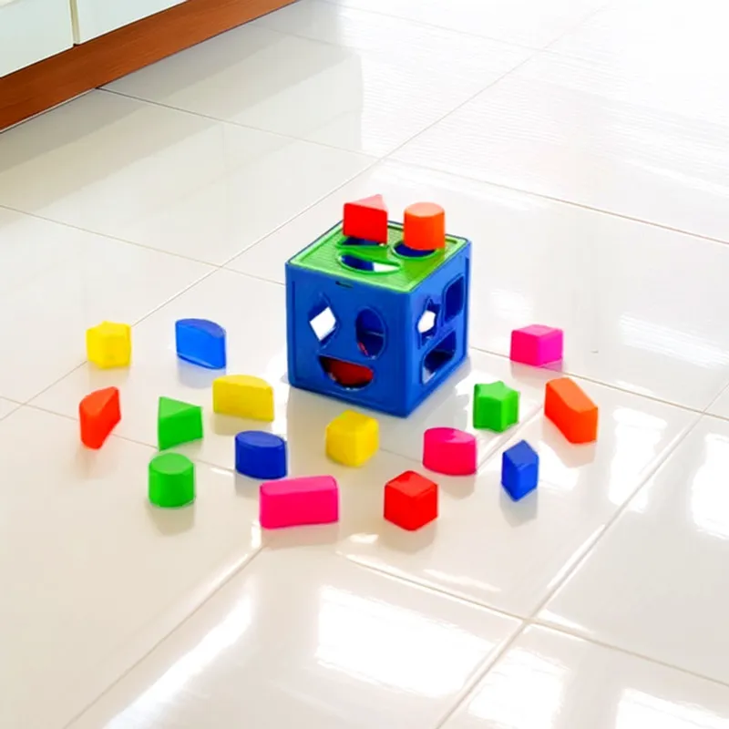 Kids Shape Sorting Cube Toy | Educational Color & Shape Matching Puzzle Box for Toddlers