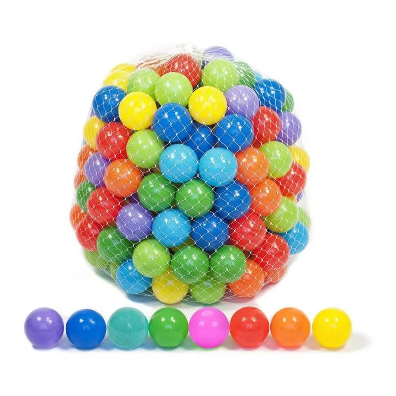 72 Colorful Ball Pit Balls for Kids | Soft Plastic Play Balls for Baby Pool, Tent, Playhouse