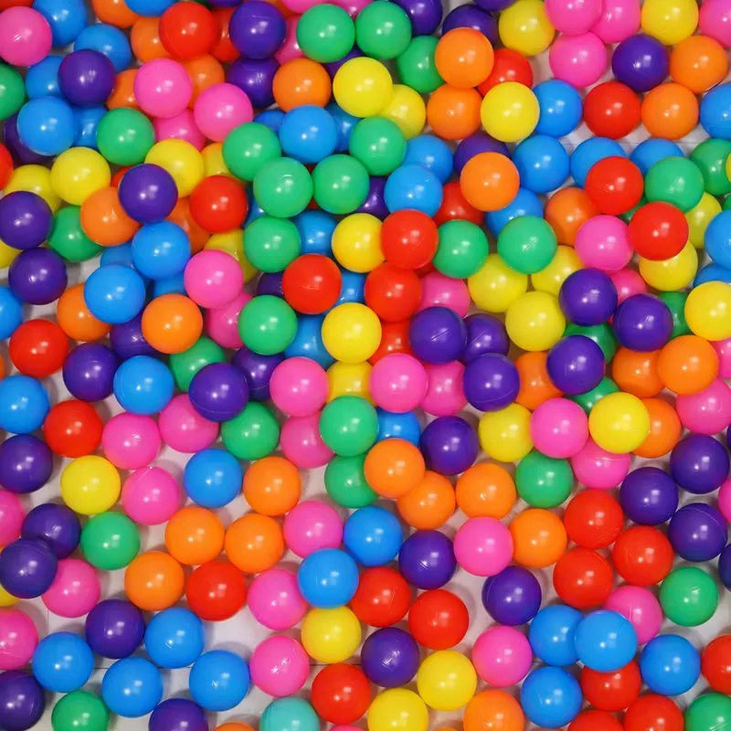72 Colorful Ball Pit Balls for Kids | Soft Plastic Play Balls for Baby Pool, Tent, Playhouse