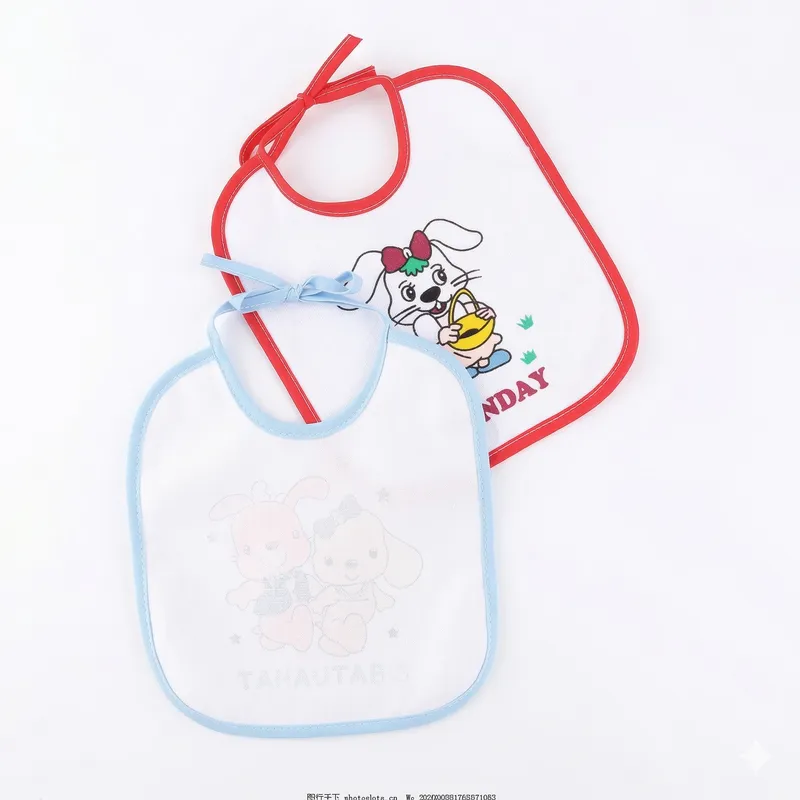 Baby Feeding Bibs Set | Waterproof & Reusable Cartoon Printed Bibs