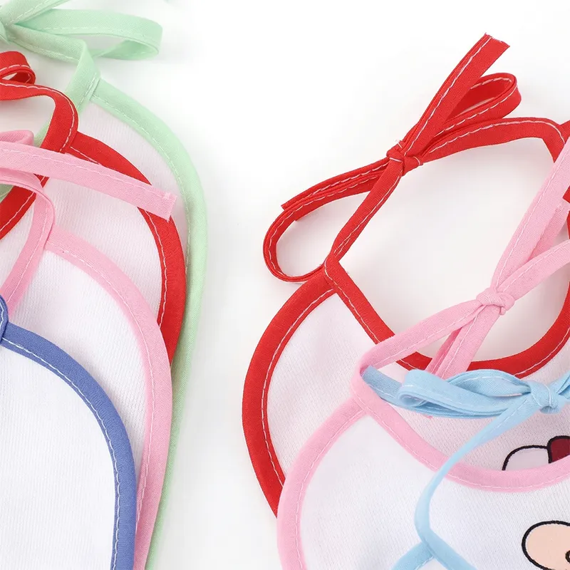 Baby Feeding Bibs Set | Waterproof & Reusable Cartoon Printed Bibs