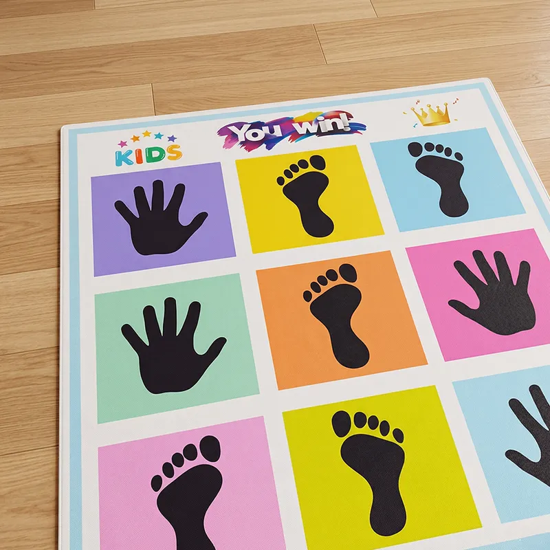 Kids Floor Game Mat – Jump & Play Activity Mat (Multicolor Learning Toy)