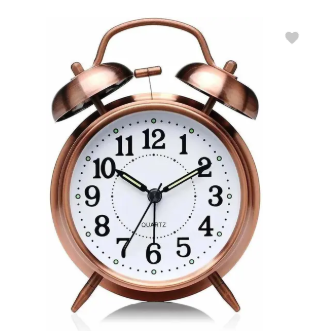 SeaRegal Analog golden Clock