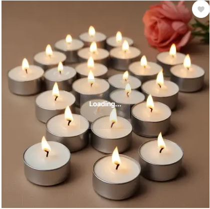 pleasing forest AN_(A_392)_Tealight_White_Pack Of -50 Candle  (White, Pack of 50)