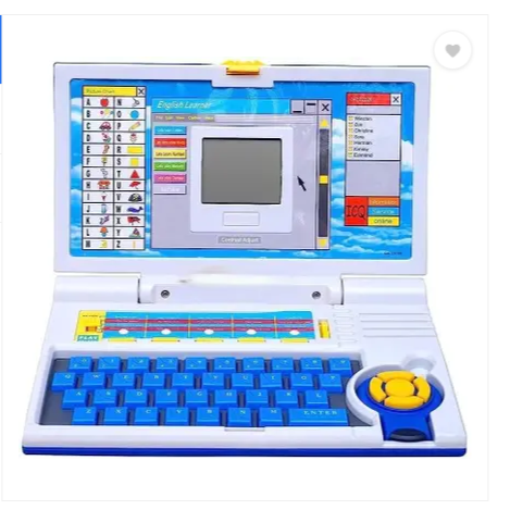 KHELOZZ LCD Display 20 Activity Educational Laptop Computer Toy with Mouse  (Multicolor)